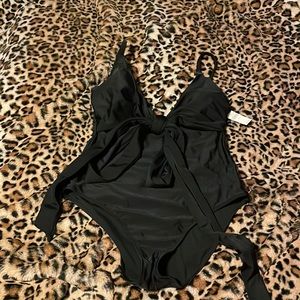 Aerie Wrap One Piece Swimsuit